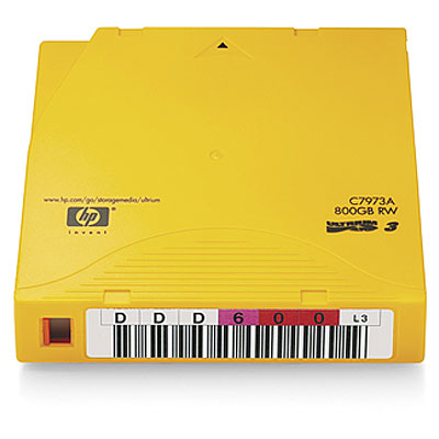 Картриджи HP Ultrium 800GB RW Labeled 20pk Crtg (C7973AL)